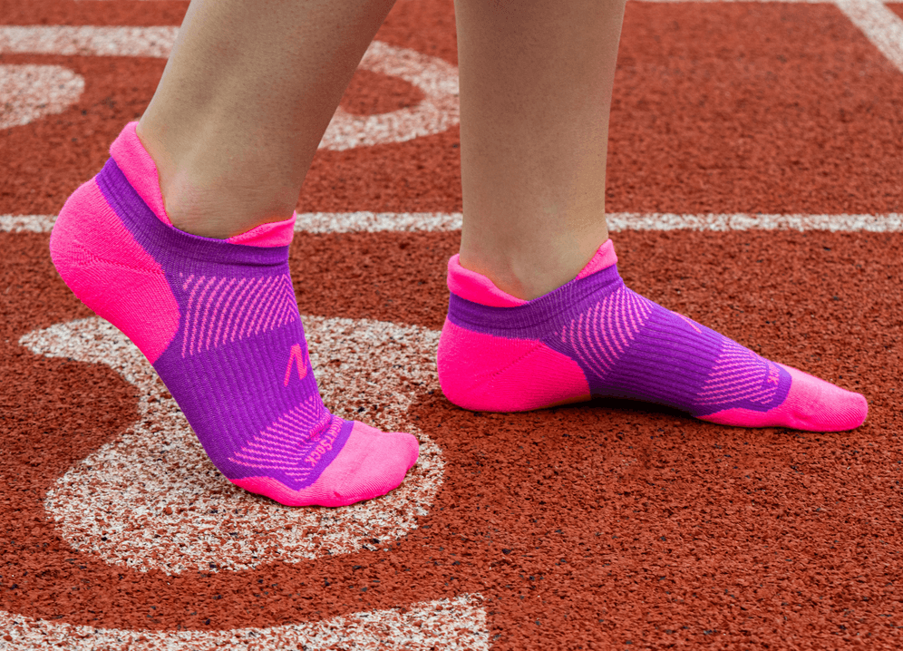 Track socks on a race track